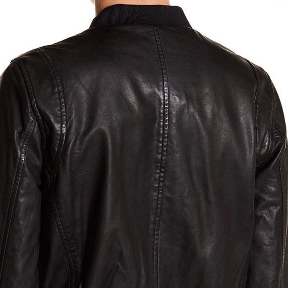 Leather Jacket Marc New York Andrew Marc XL Black - Picture 6 of 7